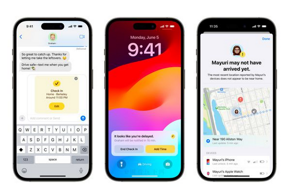 东成镇苹果维修站分享如何在iPhone上使用平安确认功能 