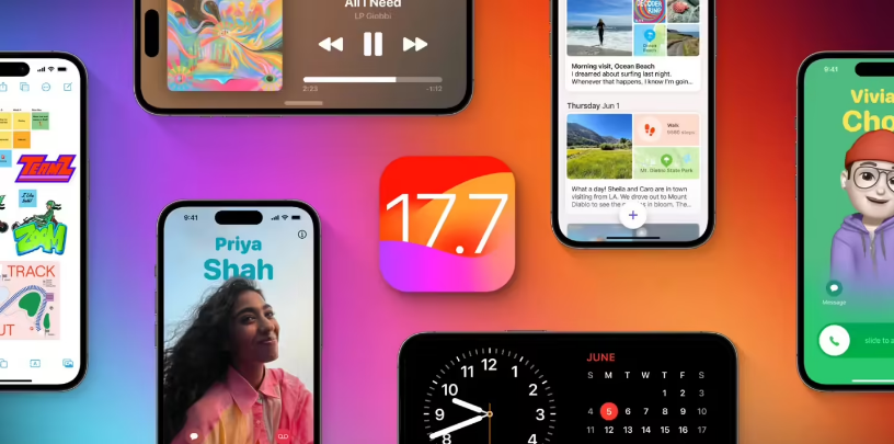 东成镇苹果手机维修分享苹果 iOS / iPadOS 17.7.1 正式版推送 